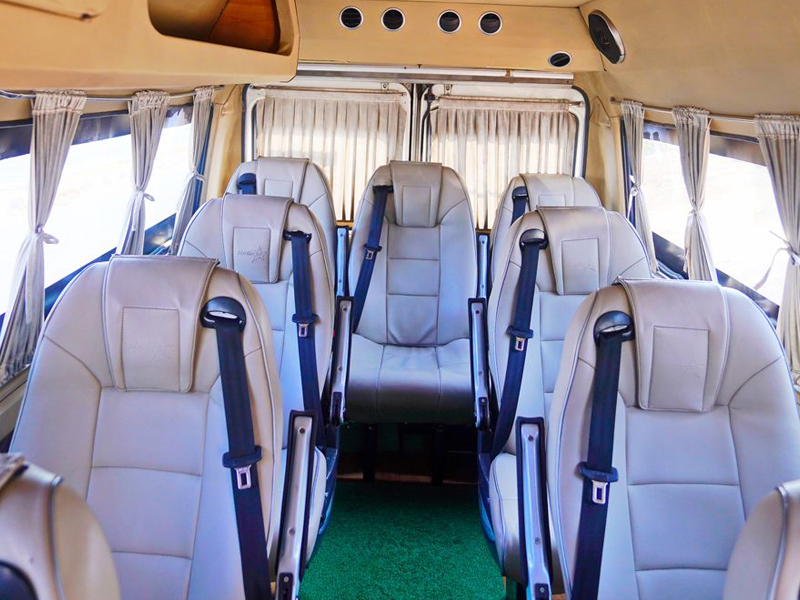9-Seater Super Luxurious Tempo Traveller / Van